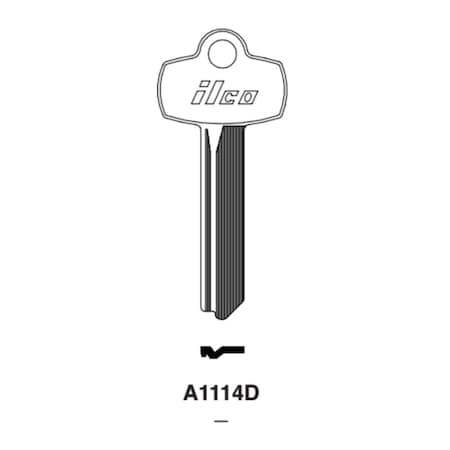 Ilco Nickel Plated Best Key Blank A1114D